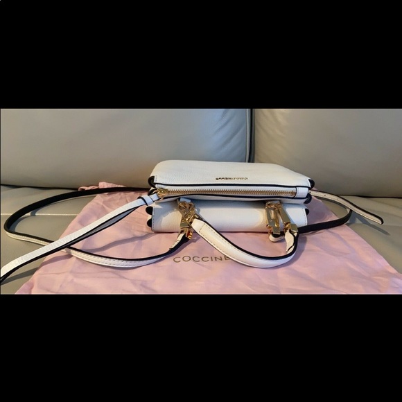 Coccinelle Arlette white leather bag - Picture 4 of 6